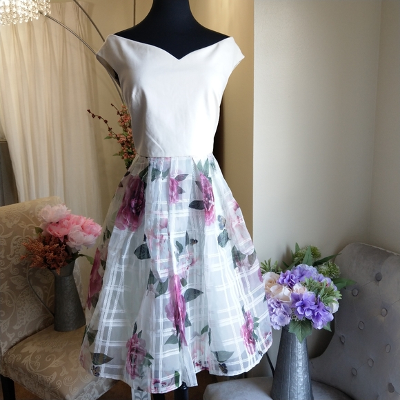 LAST 1🍒NWT🍒 TED BAKER BARDOT DRESS - Picture 2 of 15